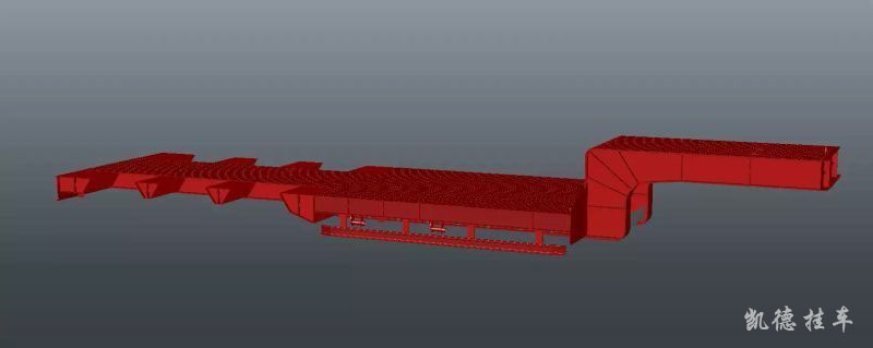 挂车三维图